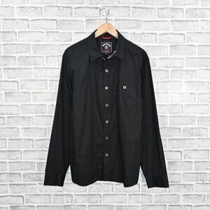 IRON and Resin x Jackthreads Men's Union Shirt In Black size 2XL NWT